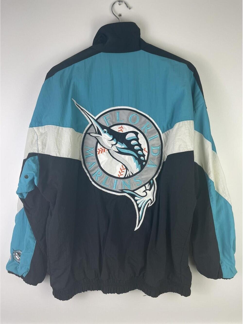 Vintage Shain of Canada Florida Marlins Jacket  Sz M READ - Picture 2 of 13